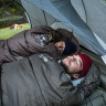 Спальный мешок NATUREHIKE U250 U SERIES TWINE COTTON зелёный молния слева 6927595767214L